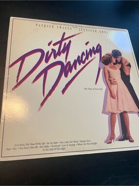 Vintage Dirty Dancing Soundtrack LP record- from the 1980s